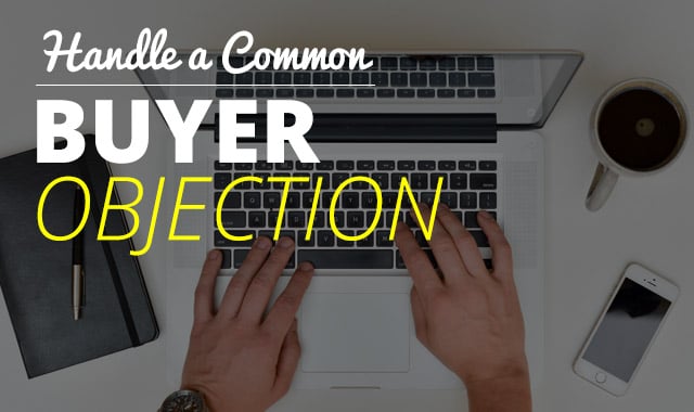 Handling common buyer objections in the sales presentation. 